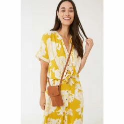 Fat Face FatFace Brown Bee Phone Bag -FatFaceshop unnamed file 878