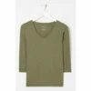 Fat Face FatFace Green Kemi Organic Cotton Top -FatFaceshop unnamed file 88