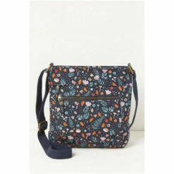 Fat Face FatFace Mini Blue Woodland Print Cross-Body Bag -FatFaceshop unnamed file 888