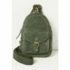 Fat Face FatFace Green Porto Suede Cross-Body Backpack -FatFaceshop unnamed file 898