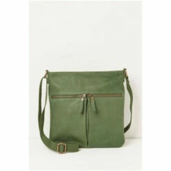Fat Face Green Ali Crossbody Bag -FatFaceshop unnamed file 906