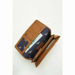 Fat Face Brown Bee Matinee Purse -FatFaceshop unnamed file 919