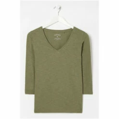 Fat Face FatFace Green Kemi Organic Cotton Top -FatFaceshop unnamed file 92