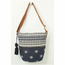 Fat Face FatFace Blue Tia Woven Star Bag -FatFaceshop unnamed file 942