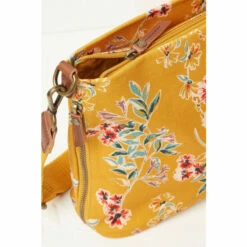Fat Face FatFace Large Yellow Kingston Bloom Cross-Body Bag -FatFaceshop unnamed file 958