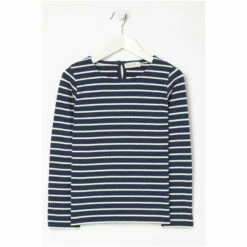 Fat Face Blue Breton Stripe T-Shirt -FatFaceshop unnamed file 96
