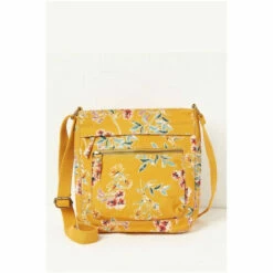Fat Face Large Yellow Bloom Cross-Body Bag 6 Fat Face Large Yellow Bloom Cross-Body Bag -FatFaceshop unnamed file 965