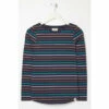 Fat Face FatFace Blue Organic Cotton Multi Breton T-Shirt -FatFaceshop unnamed file 97