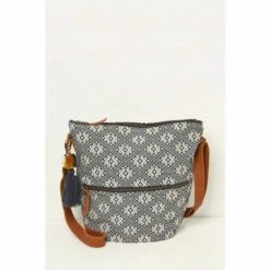 Fat Face FatFace Woven Geo Tia Cross Body Bag
